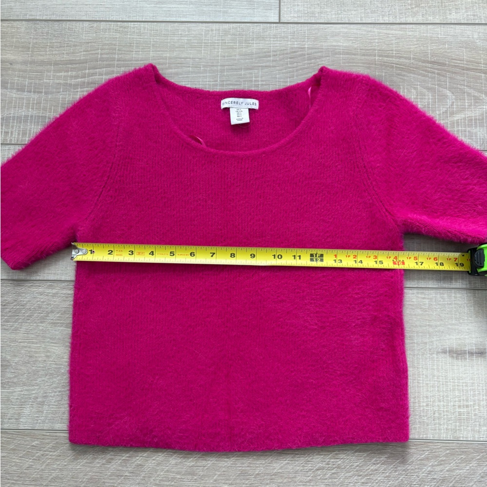 Sincerely Jules Fuchsia Knit Top - Picture 4 of 7
